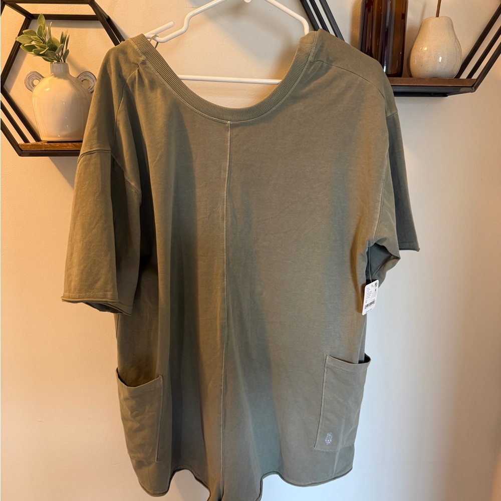 FP Movement by Free People Olive Green Women Shorts